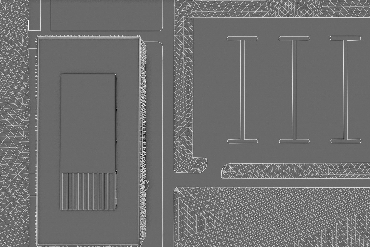 Cultural Center Building, an Architecture 3D Model by 3DNUTS (Photo 9 of 19)