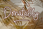 Donatally, a Handwritten Font by Integritype Studio (Thumbnail 1 of 15)