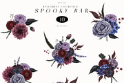 Spooky Bar Halloween Cocktails, a Seasonal Illustration by LiChu Art (Thumbnail 9 of 14)