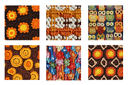 70s Crochet Seamless Digital Paper, a Pattern Graphic by Chromolume Studio (Thumbnail 3 of 15)