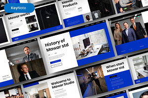 Mawar – Business Keynote Template, a Presentation Template by Dens Creative Studio
