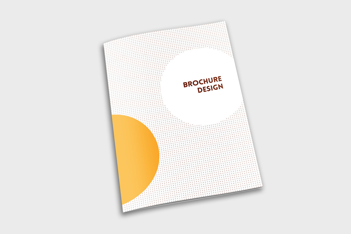 Circular Yellow Booklet, a Brochure Template by velvetmade.designs (Photo 1 of 9)