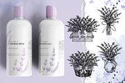 Cosmetics lavender SPA line clipart, an Illustration by NATASHA CHU (Thumbnail 5 of 16)