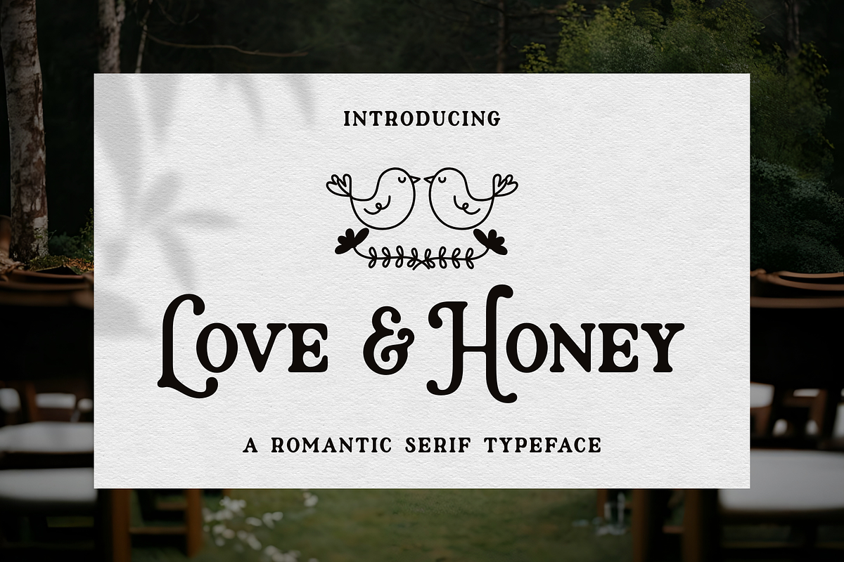 Love And Honey | romantic serif, a Serif Font by BearyType Studio (Photo 1 of 17)