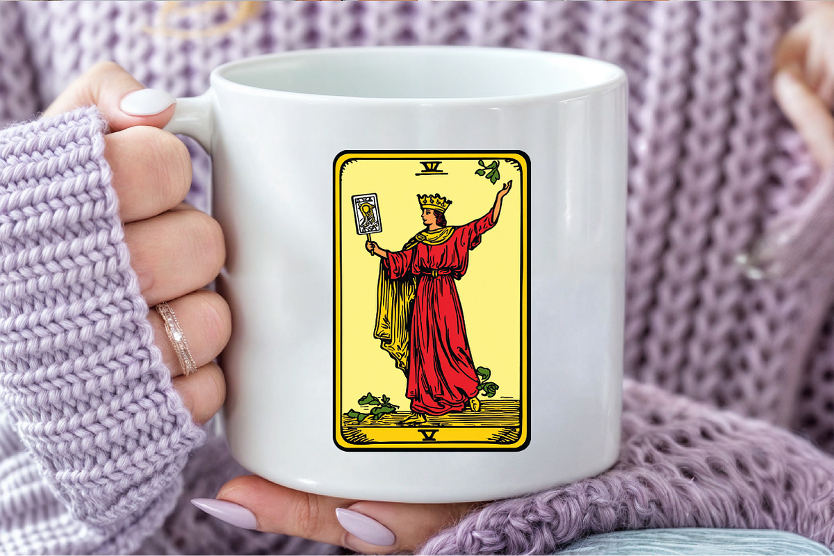Snarky Funny Tarot Card Bundle, an Illustration by SinaCreation (Photo 3 of 5)