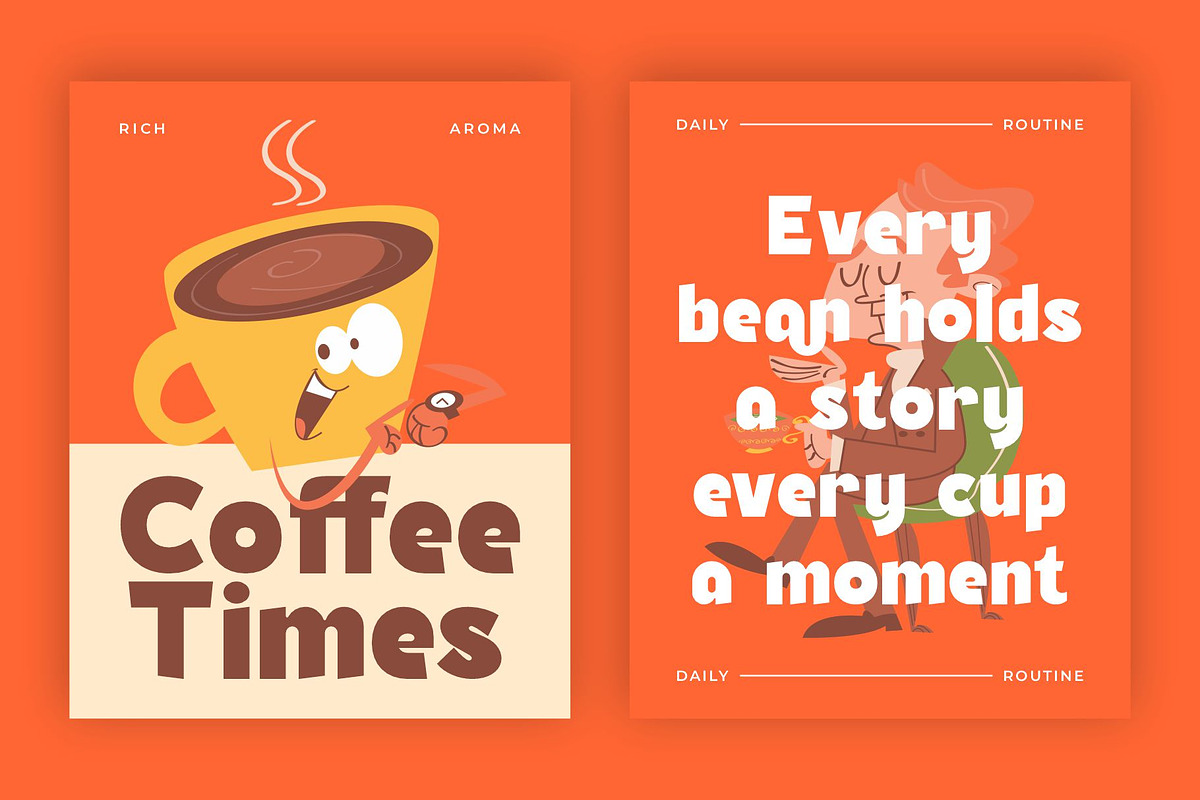 Traven || Modern Playful Display Fon, a Sans Serif Font by Ermedia Studio (Photo 4 of 10)