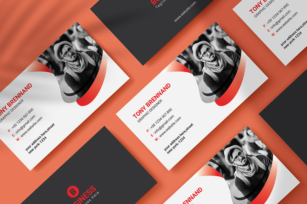 Business Card, a Business Card Template by creative-som (Photo 2 of 3)