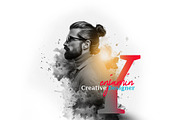 Creative Letter Portrait Template, an Action Add-On by MRI STUDIO (Thumbnail 34 of 42)