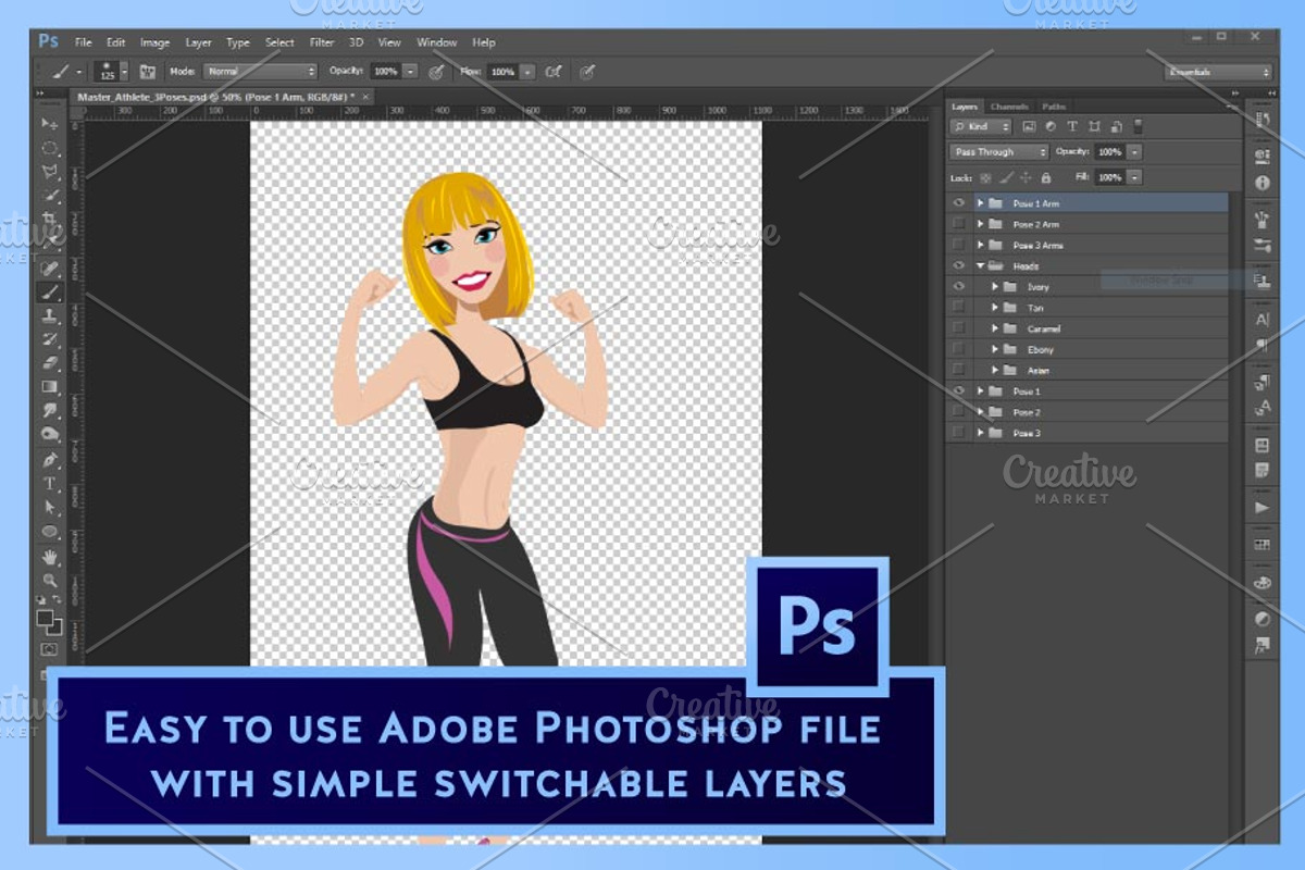 Gym Routine Work Out | Vector Bundle, a Healthcare Illustration by Lauren Lesley Studio (Photo 5 of 6)