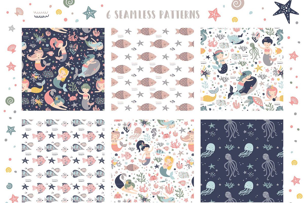 Mermaids vibes, an Animal Illustration by Angelina De Sol (Photo 5 of 9)