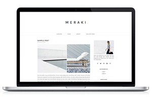 Responsive WP Theme - Meraki
