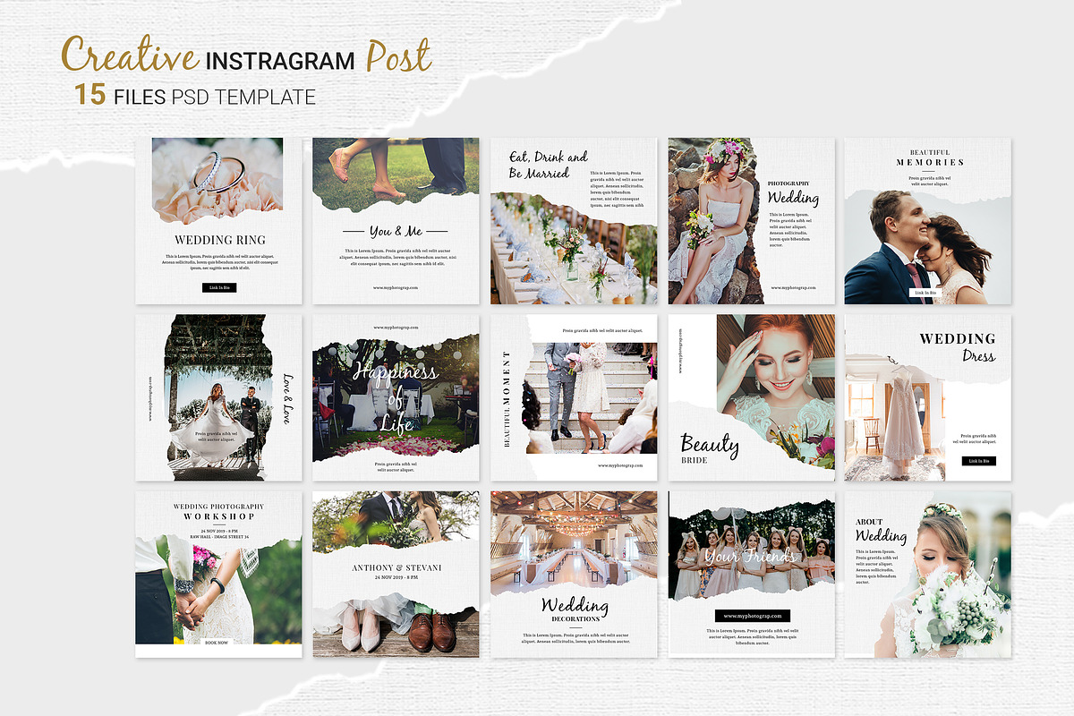 Instagram Templates Bundle 95% OFF, a Social Media Template by UICreative (Photo 11 of 21)