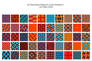 Seamless Geometric Patterns Set, a Pattern Graphic by Katedsgn (Thumbnail 8 of 10)