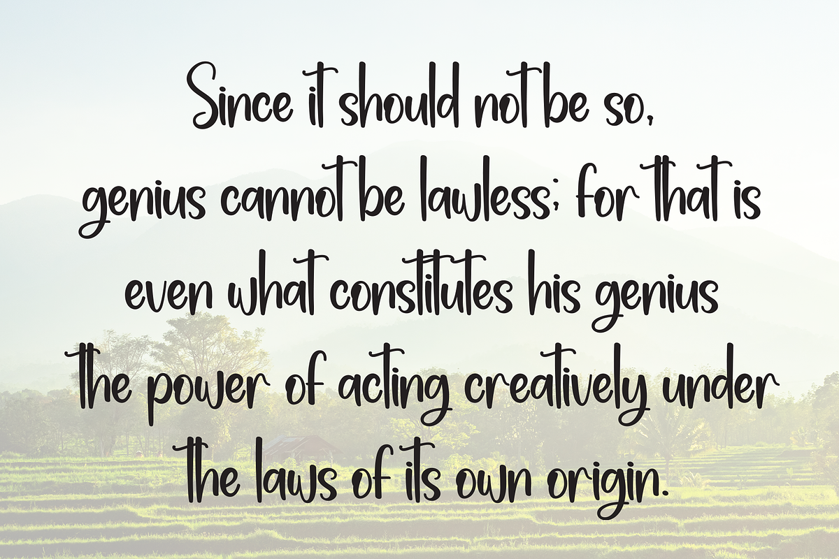 Amsterdam | Script Font, a Script Font by Scratchones (Photo 6 of 8)