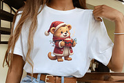 Christmas Cute Dolls Clipart, an Illustration by CrexoraLab (Thumbnail 3 of 5)