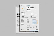 Modern Resume CV Template, a Resume Template by NorthPeak (Thumbnail 5 of 6)