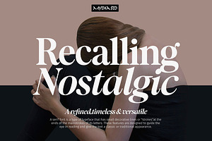 Recalling Nostalgic Font