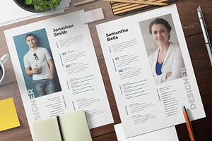 Resume CV Template 21