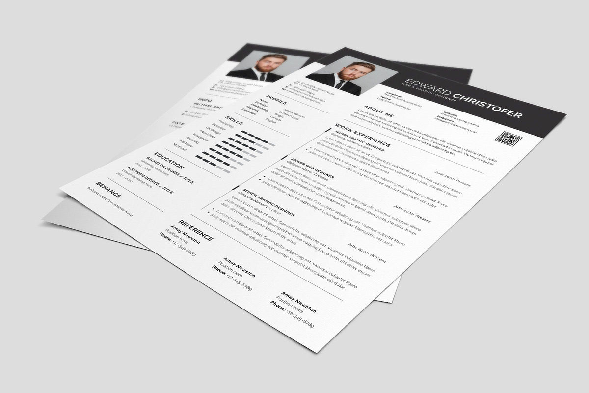 Resume CV, a Resume Template by Abdul Studio (Photo 4 of 4)