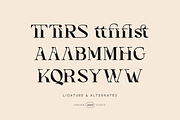 Tittowest Modern - Vintage Typeface, a Slab Serif Font by Haksen (Thumbnail 11 of 12)