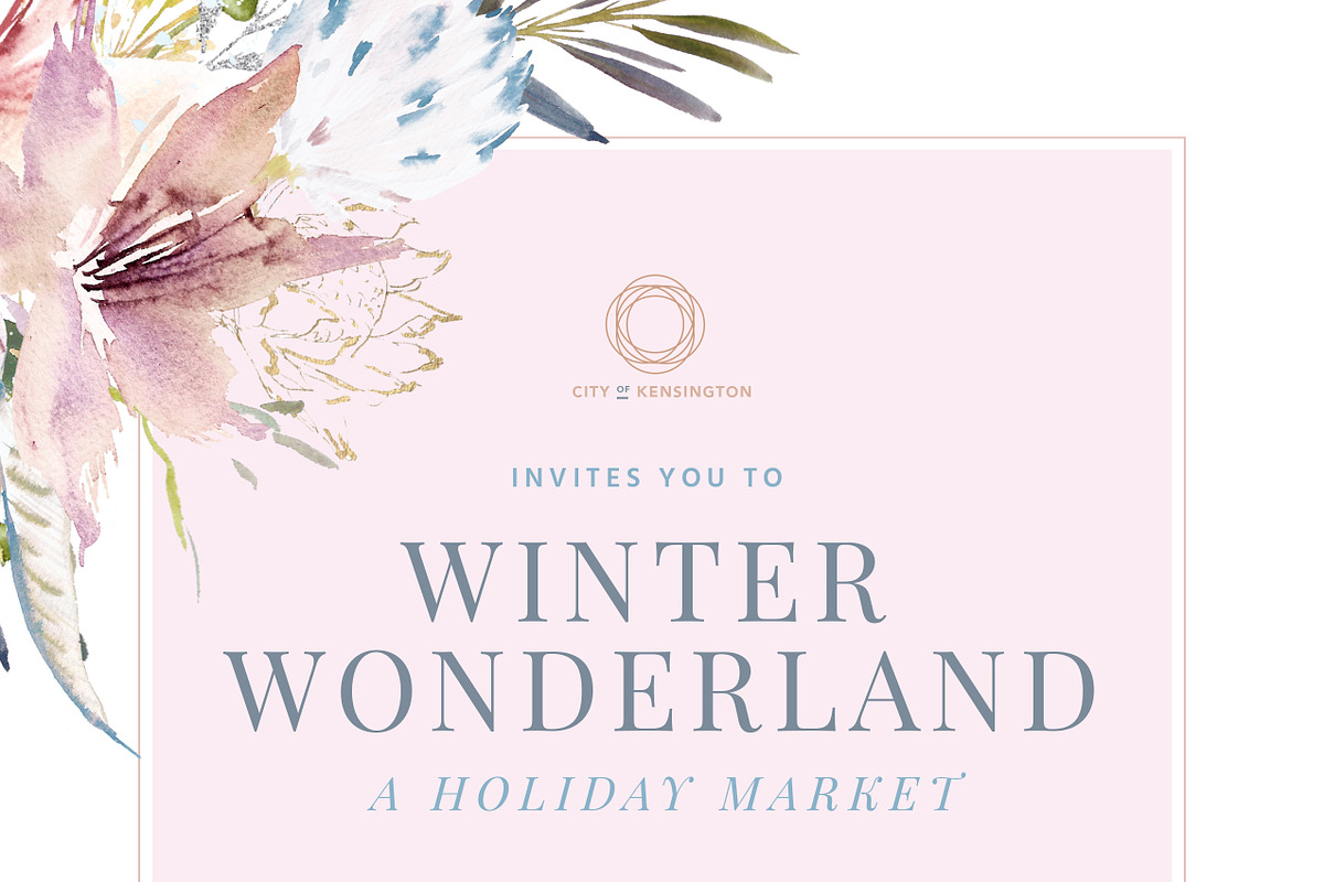 Winter Wonderland Winterfest Flyer, a Flyer Template by The Flyer Press (Photo 2 of 2)