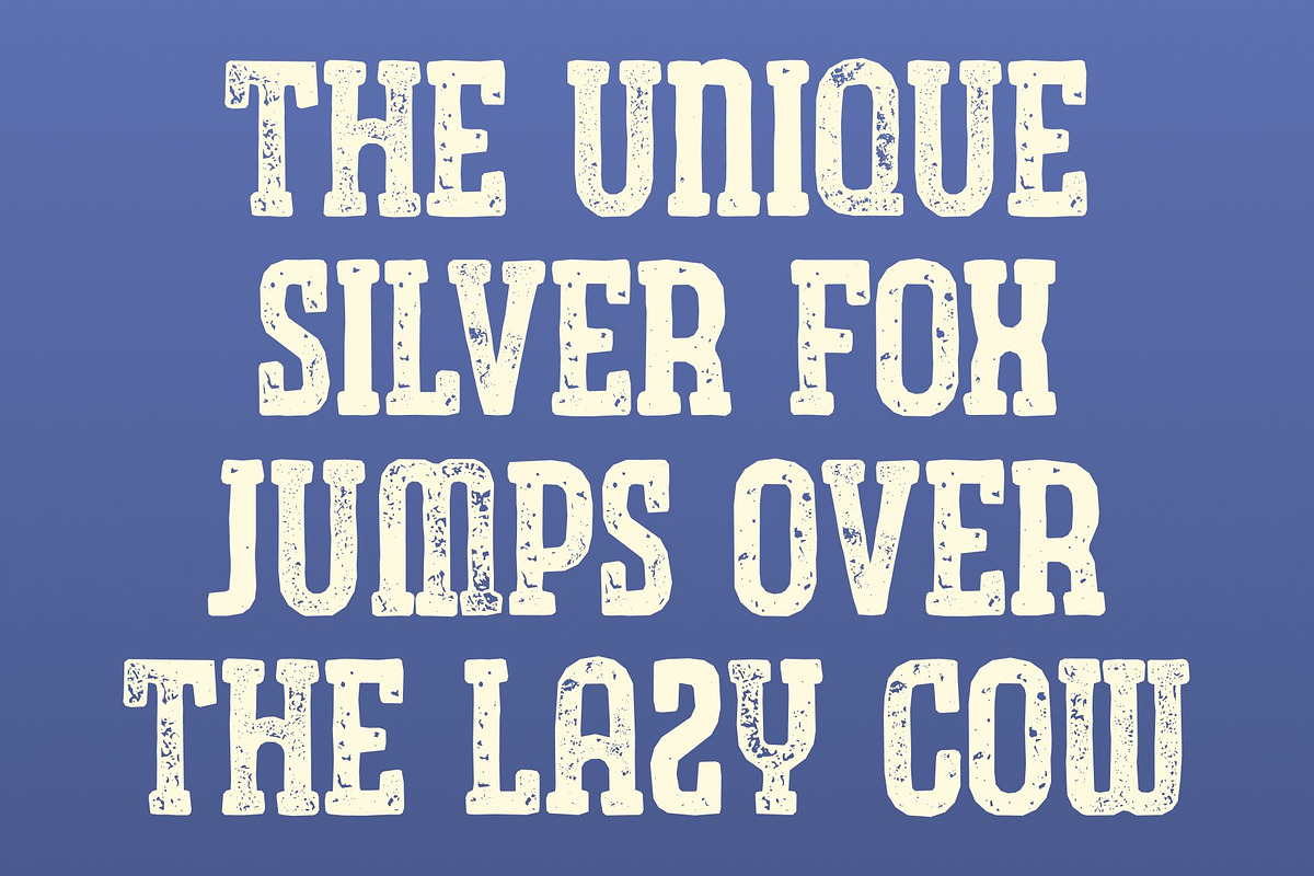 CS Bargent Stamp, a Slab Serif Font by Craft Supply Co. (Photo 5 of 8)