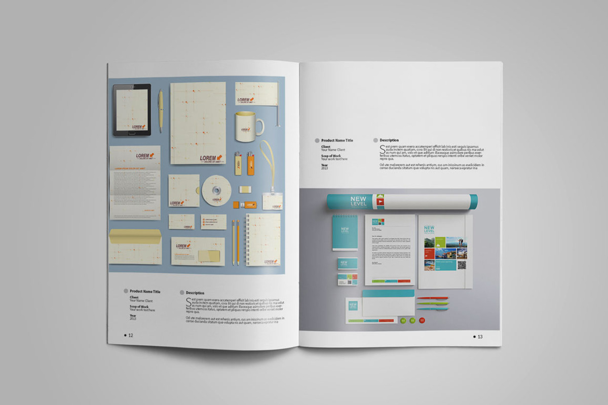 Graphic Designer Portfolio Template, a Brochure Template by vanroem2nd (Photo 7 of 18)