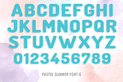 Pastel Summer Font, a Font by Font Craft Studio (Thumbnail 10 of 12)
