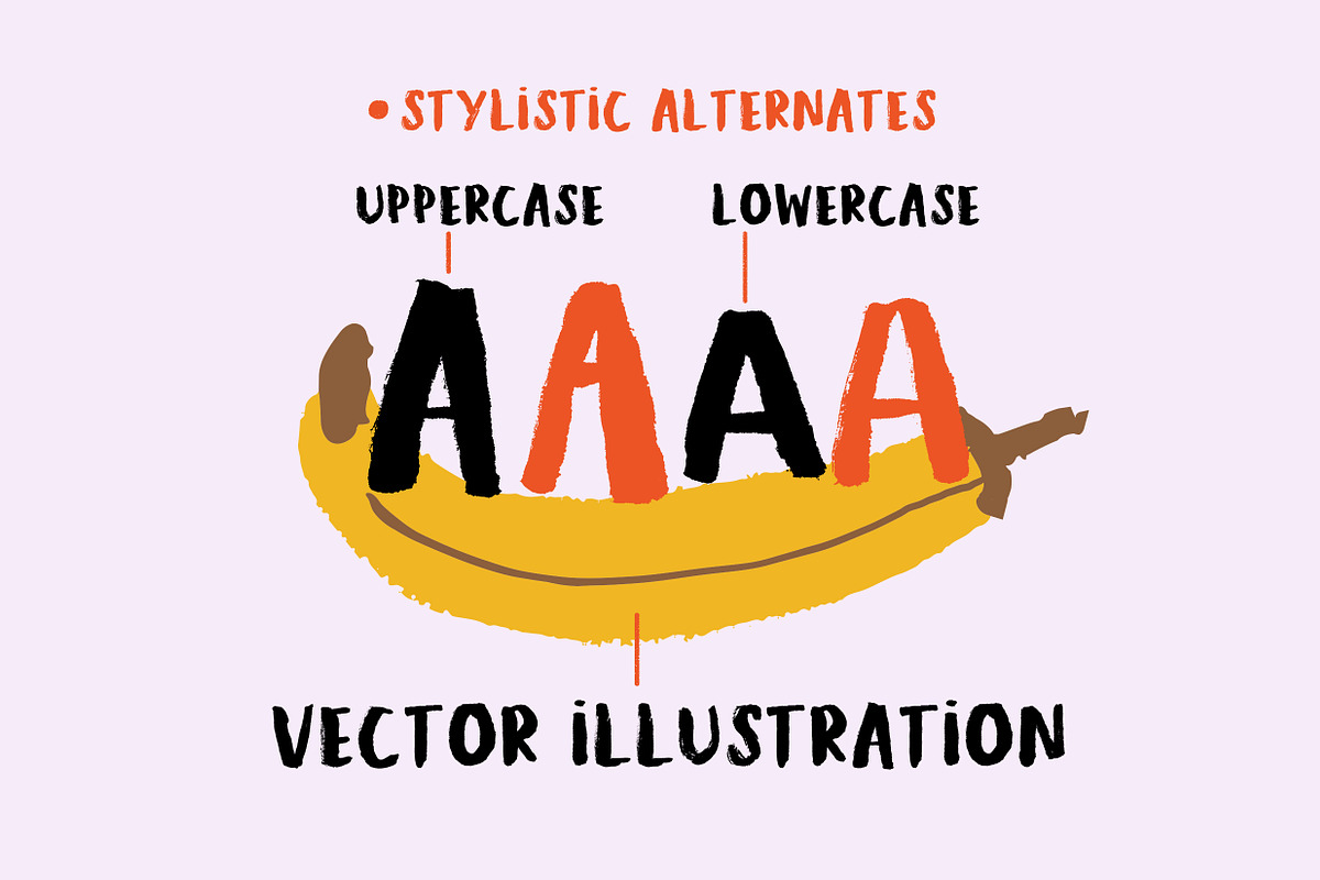 Tropical Asian - Organic Brush Font preview 4