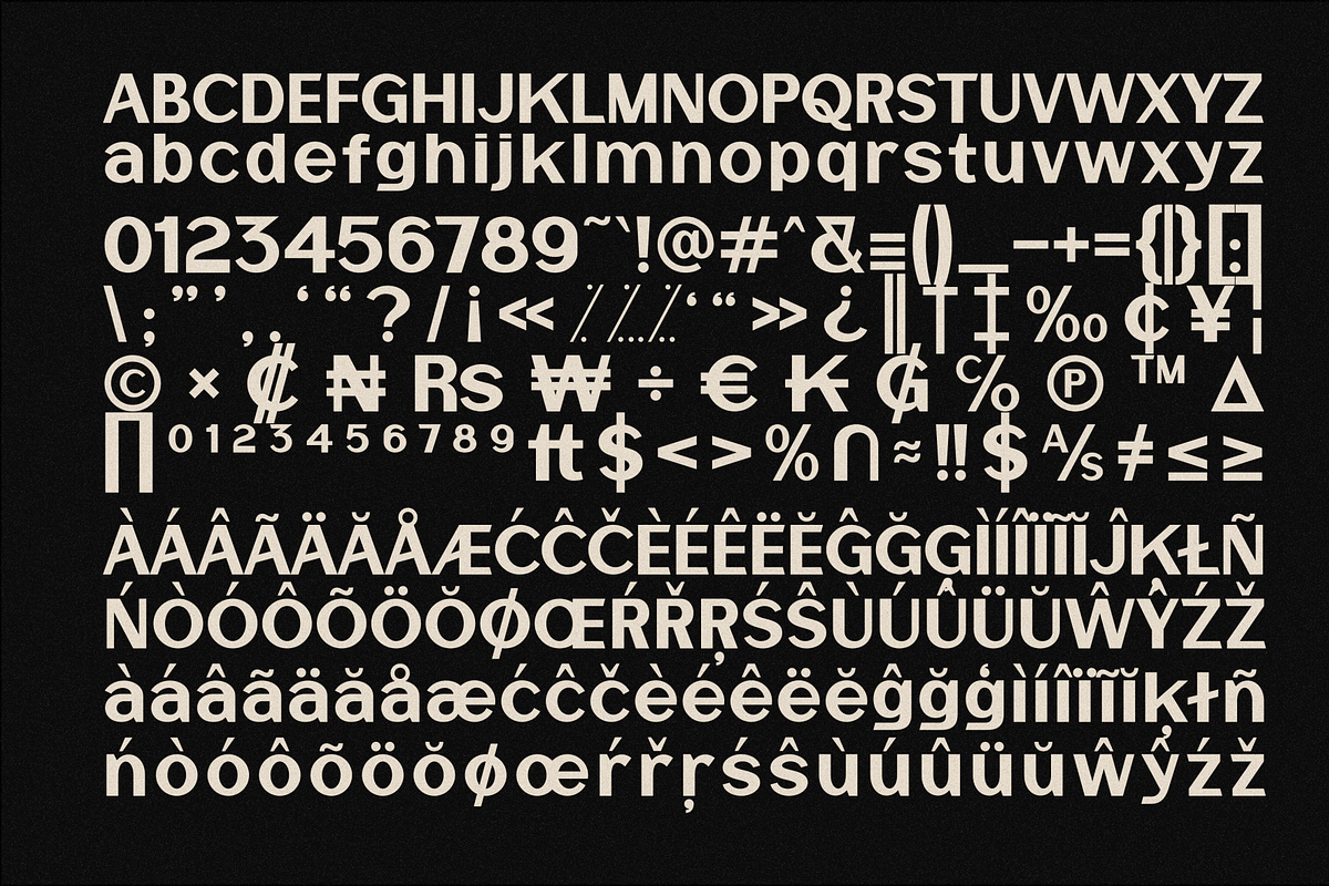 Vanches Wild - Bold Sans Serif, a Sans Serif Font by MaikoHatta (Photo 7 of 7)