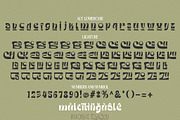 Mollie Rocky, a Font by madeDeduk (Thumbnail 9 of 12)