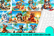 holiday dog breeds mega bundle, an Animal Illustration by TanuschArts (Thumbnail 19 of 24)