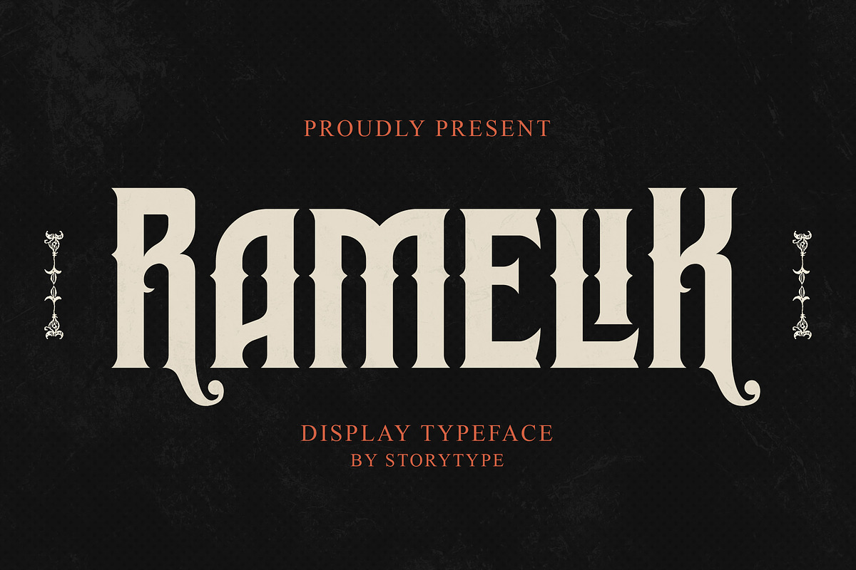 Ramelik Display Typeface Font, a Sans Serif Font by Storytype Studio (Photo 1 of 16)
