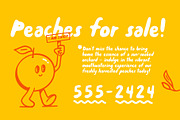 Peaches | Playful Hand-drawn Font, a Font by Rough Patch Studio (Thumbnail 2 of 8)