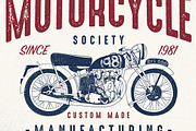 VECTOR SET OF MOTORCYCLES, an Illustration by ulasokuyucu (Thumbnail 7 of 7)