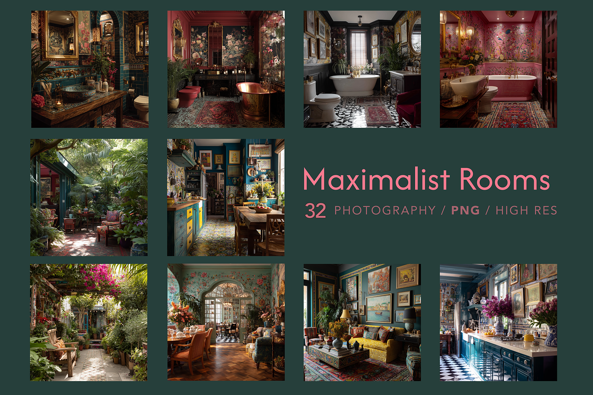 Maximalist Rooms, an Arts & Entertainment Photo by Typedreams.site (Photo 1 of 7)