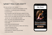 Chic Black & Rose Shopify Theme, a Shopify Template by SunshineStudioBoutique (Thumbnail 3 of 10)