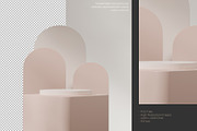 5 Podium with Transparent Background, a Background Graphic by faustudio (Thumbnail 5 of 7)
