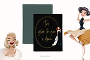 Hollywood Vintage Collection, an Illustration by Fantom Fifi Art (Thumbnail 7 of 9)