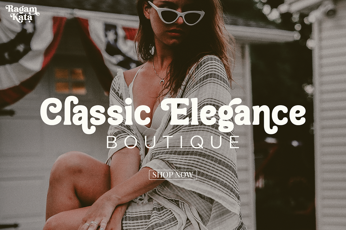 Nostalgia Collective - Vintage Serif, a Serif Font by RagamKata (Photo 6 of 10)