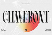Chaveront, a Serif Font by Eotype Studio (Thumbnail 1 of 14)
