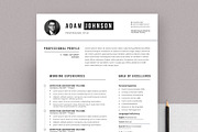 Clean Resume Cv Template Word Pages, a Resume Template by Tbunny (Thumbnail 6 of 7)