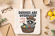 Funny Easter Raccoon PNG, an Illustration by Canvas Craft (Thumbnail 6 of 6)