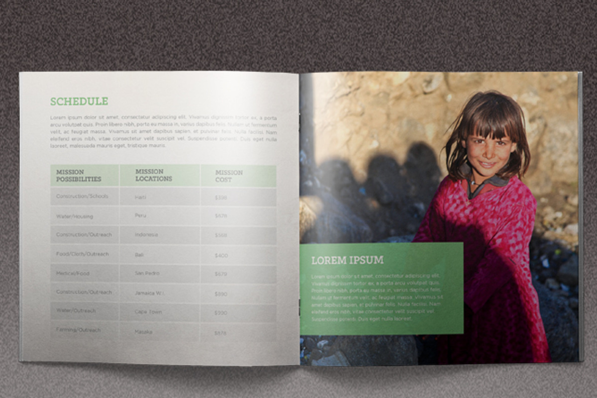 Missions for Growth Church Brochure, a Brochure Template by loswl (Photo 4 of 5)