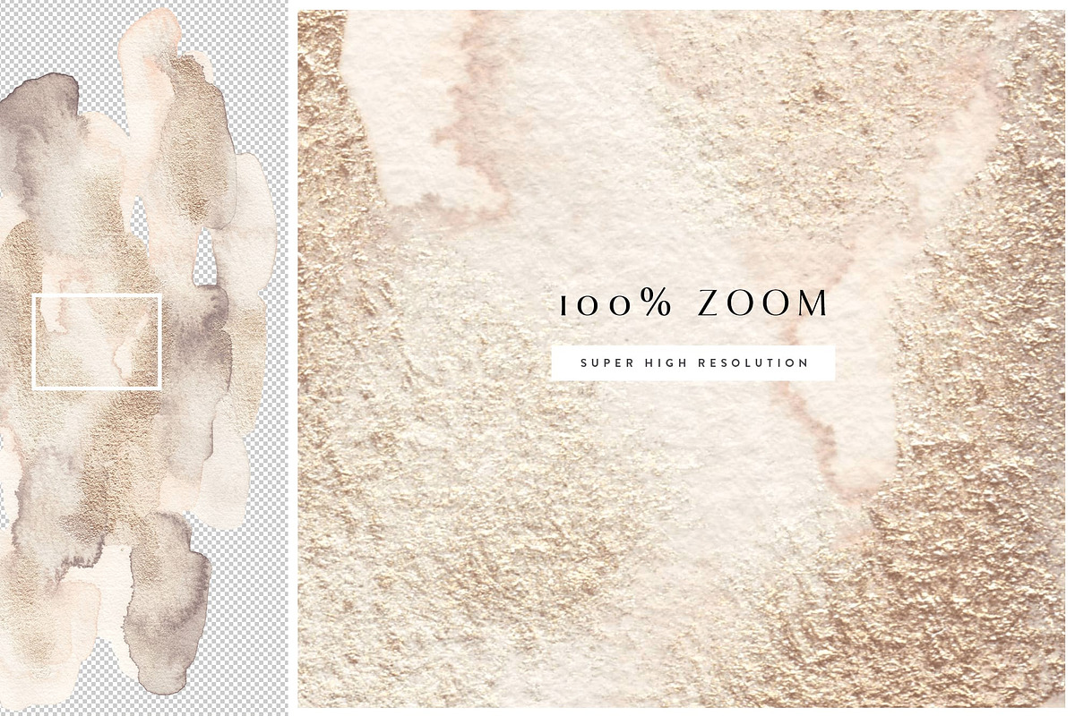Heartful watercolor textures, a Texture Graphic by eclosque (Photo 6 of 9)