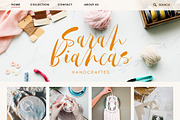 Sailritme - Handwritten Script, a Script Font by Littlehand (Thumbnail 7 of 9)
