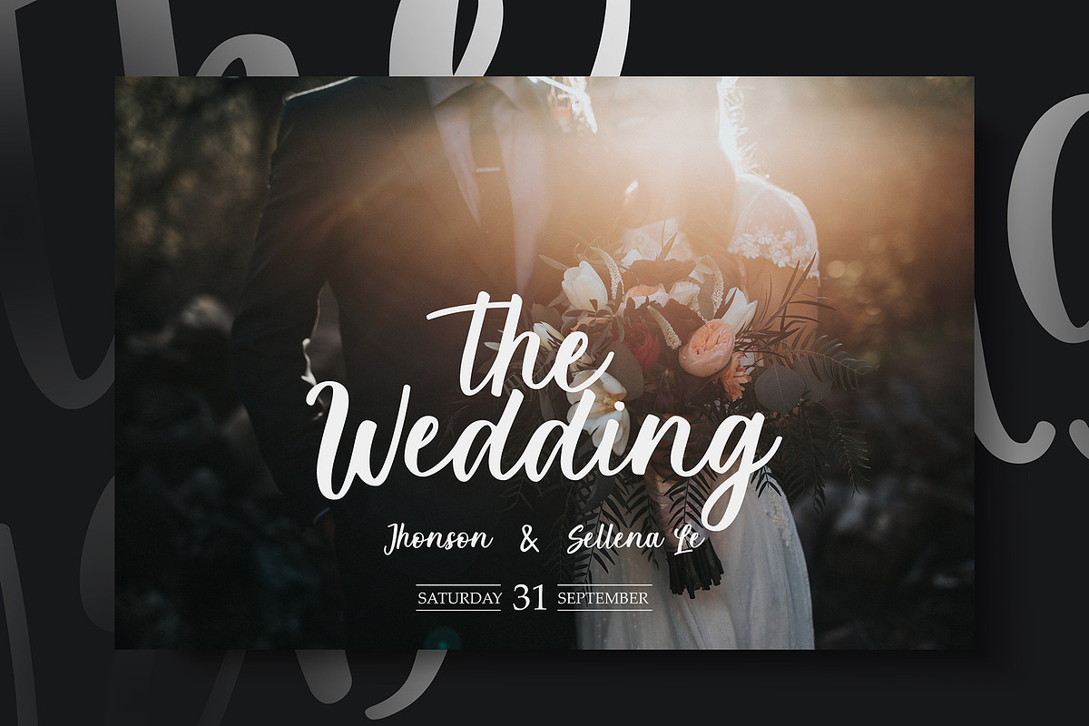 Lilybulle - Simple Stylish Script, a Font by Aksapix Studio (Photo 7 of 9)