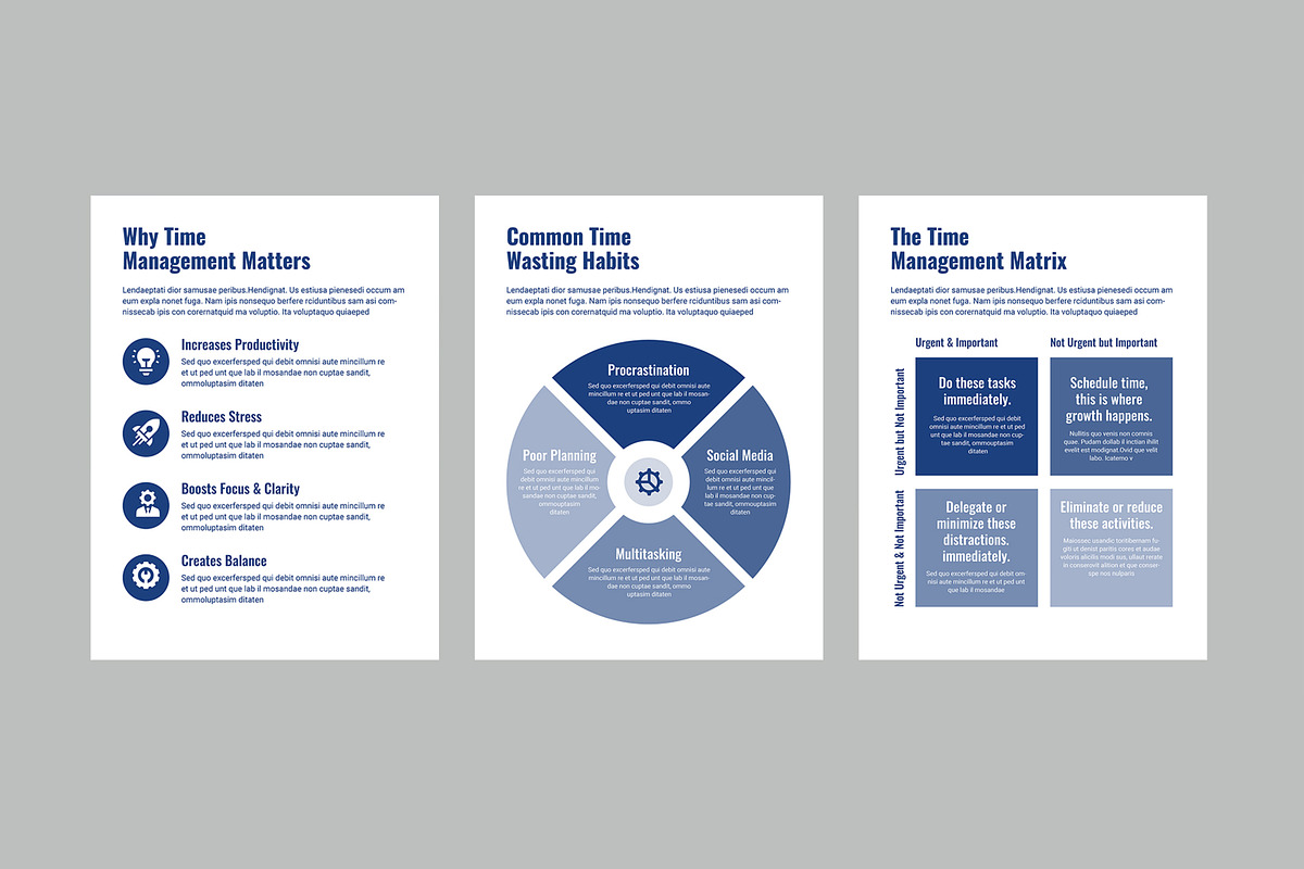 Time Management Ebook preview 3
