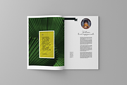 Garden And Leaves Magazine Template, a Magazine Template by spidergraph (Thumbnail 4 of 16)