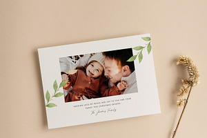 Christmas Card Template CD412